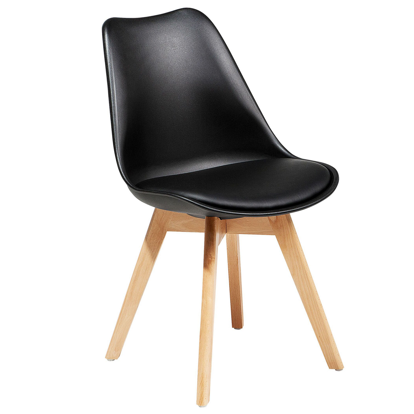 Esszimmerstuhl 2er Set DAKOTA II Schwarz