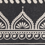 Dekokissen 2er Set ATABAGI Baumwolle 45 x 45 cm Schwarz Orientalisches Muster