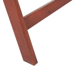 Set mit 2 Stühlen Holz Blau TOSCANA