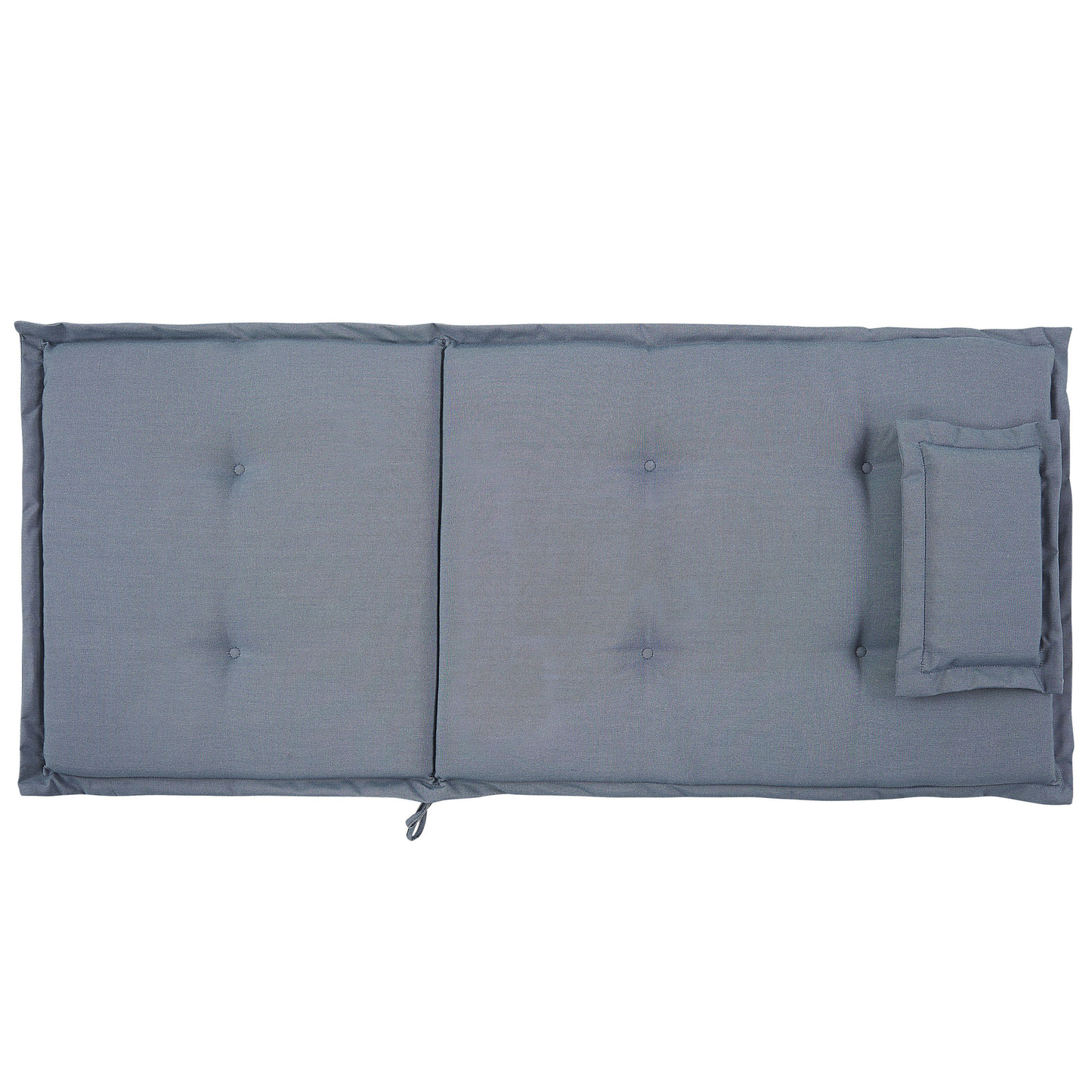 Set mit 2 Stühlen Holz Blau TOSCANA