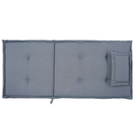 Set mit 2 Stühlen Holz Blau TOSCANA