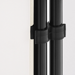Raumteiler 5-teilig NARNI Weiss 267 cm 170 cm