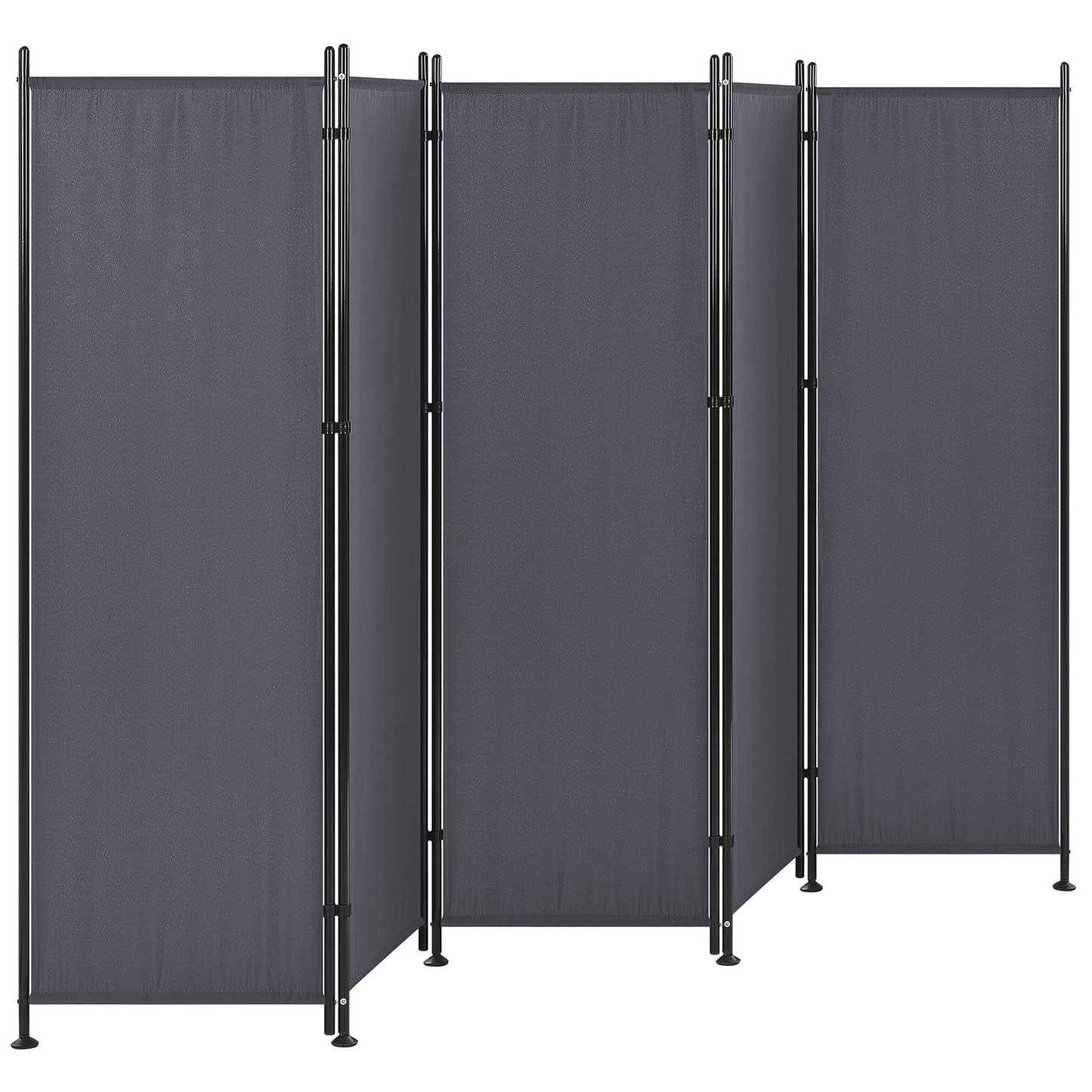 Raumteiler 5-teilig NARNI Grau 267 cm 170 cm