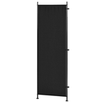 Raumteiler 3-teilig NARNI Schwarz 161 cm 170 cm