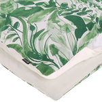 Bettwäsche-Set GREENWOOD Baumwollsatin 155 x 220 cm Grün