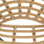 Gartenstuhl 2er Set ACERRA Polyrattan Hellbraun