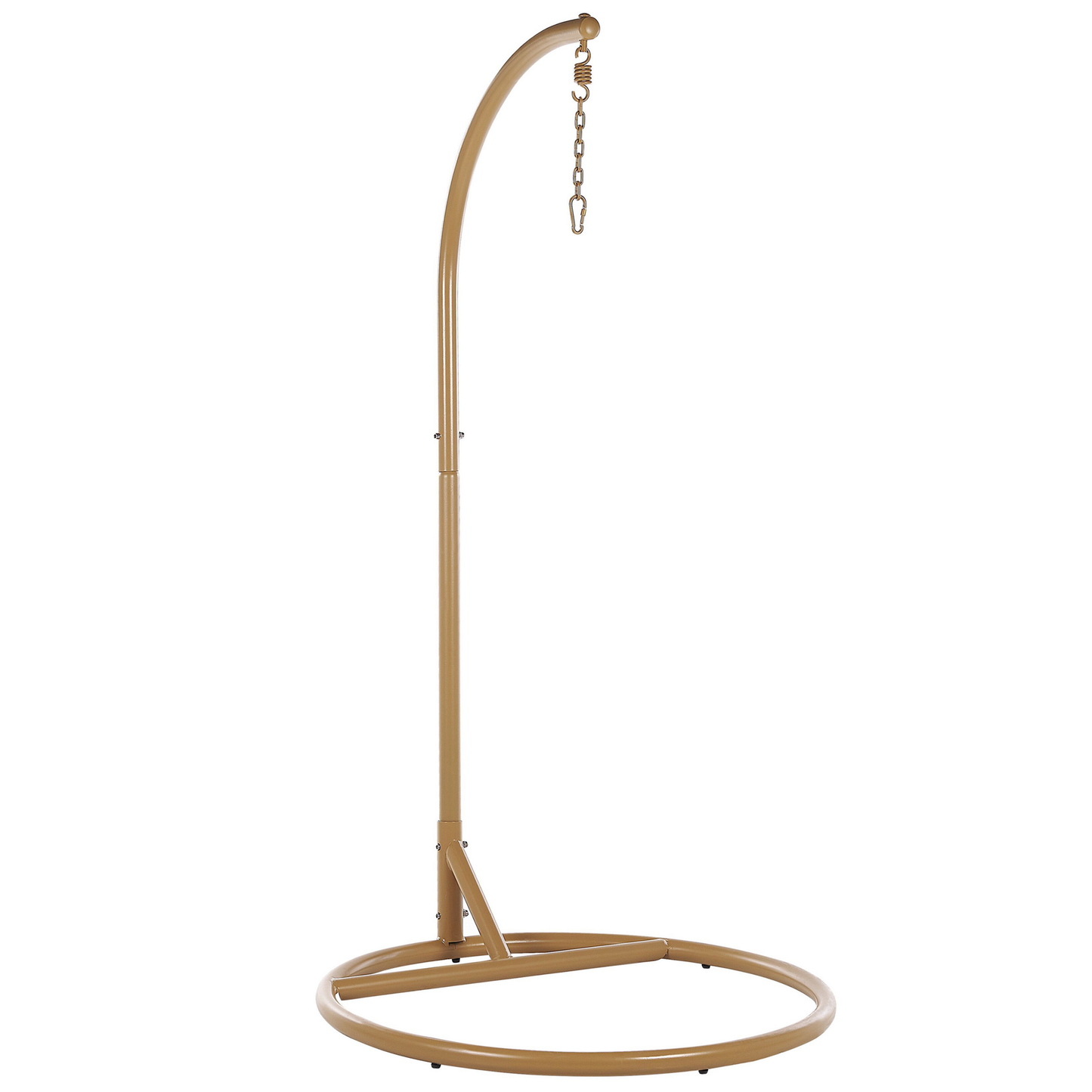 Hängesessel mit Gestell ALLERA Polyrattan Beige