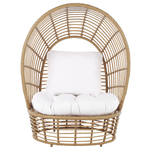 Garten Sessel LIDO Rattan Beige