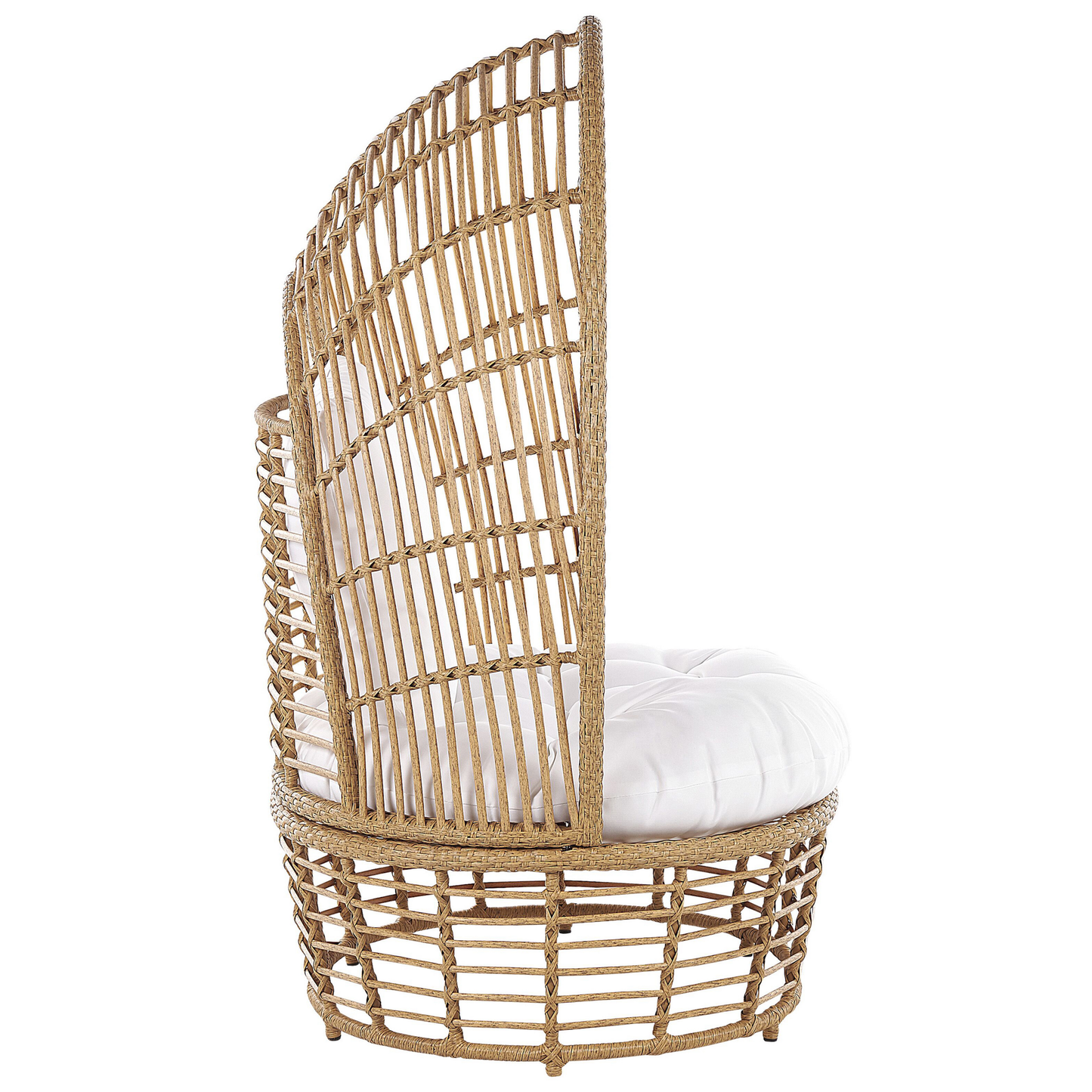 Garten Sessel LIDO Rattan Beige