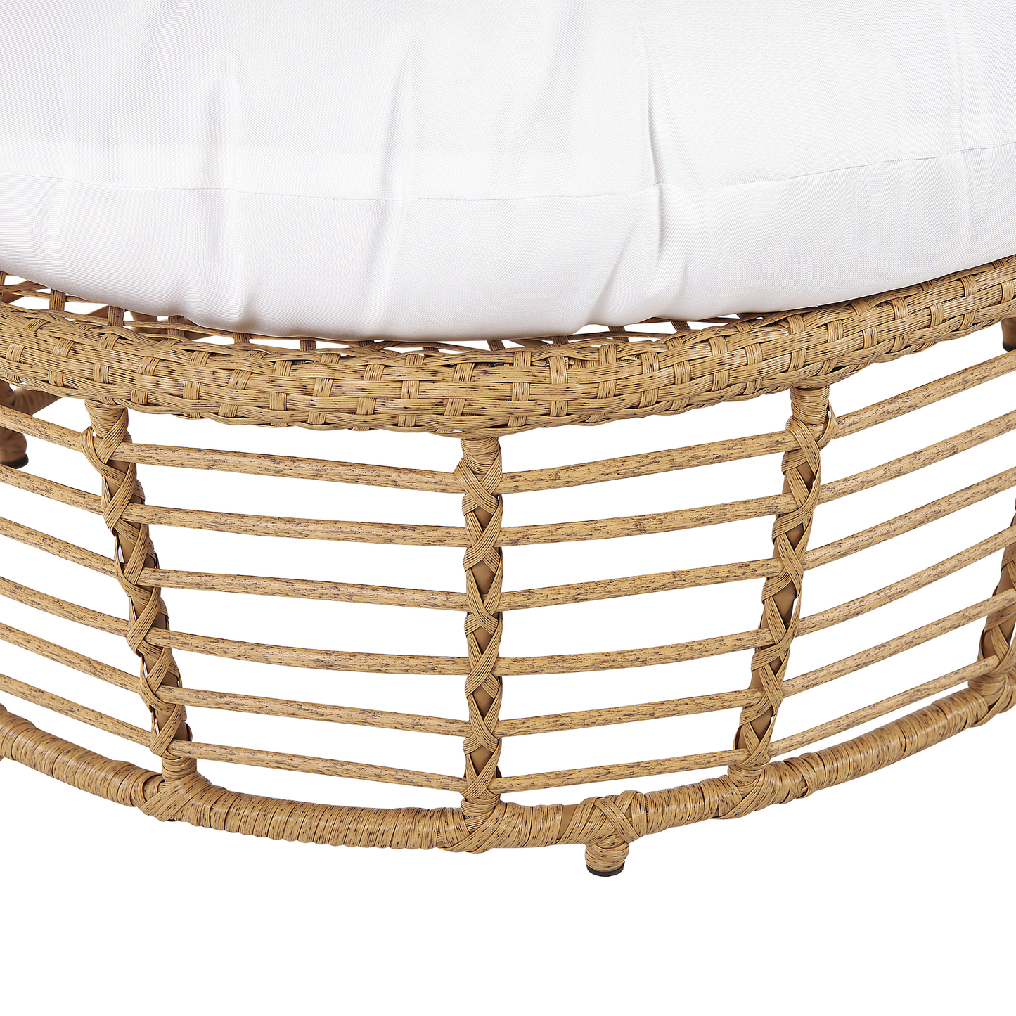 Garten Sessel LIDO Rattan Beige