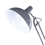Stehlampe grau 175 cm Glockenform PARANA