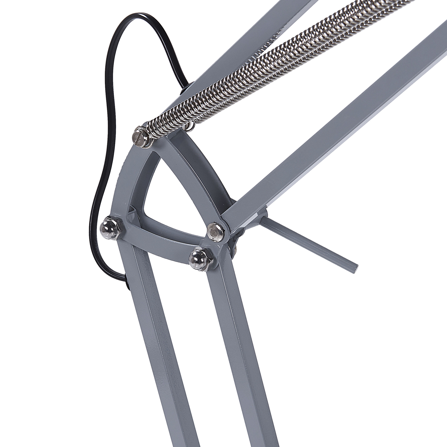 Stehlampe grau 175 cm Glockenform PARANA