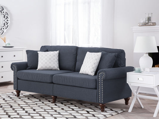 3-Sitzer Sofa dunkelgrau OTRA II