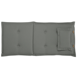 Sitzauflagen 2er Set TOSCANA 50 x 70 cm Grau