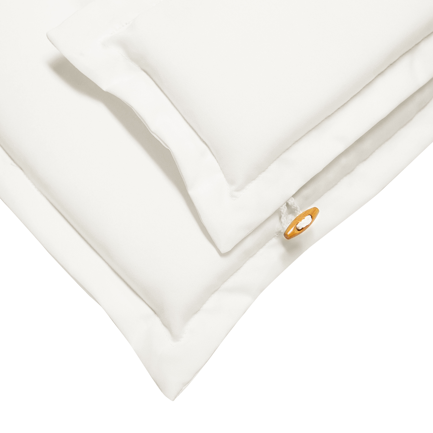 Sitzauflagen 2er Set TOSCANA 50 x 70 cm Cremeweiss