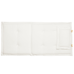 Set mit 2 Stühlen Holz Cremeweiss TOSCANA