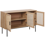 Schrank PASCO 76 cm Holzoptik Hellbraun