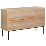 Schrank PASCO 76 cm Holzoptik Hellbraun