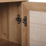 Schrank PASCO 76 cm Holzoptik Hellbraun