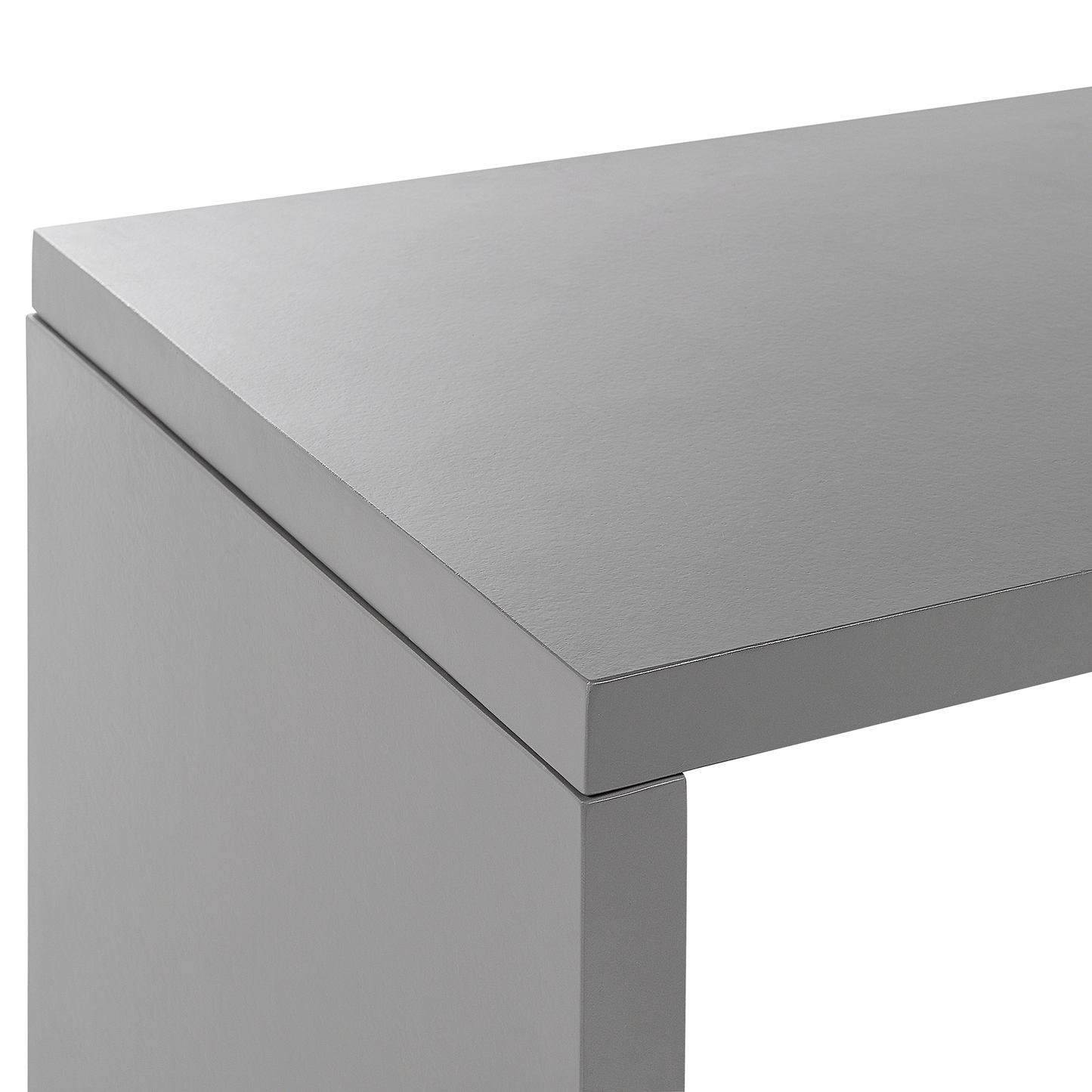 Gartenmöbel Set mit Bänken 4-Sitzer TARANTO Beton Grau