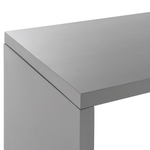 Gartenmöbel Set mit Bänken 4-Sitzer TARANTO Beton Grau