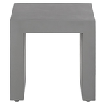 Gartenmöbel Set mit Hockern 6-Sitzer TARANTO Beton Grau