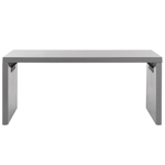 Gartentisch TARANTO 180 cm 90 cm Beton Grau
