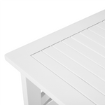 Gartentisch Massivholz Weiss BALTIC