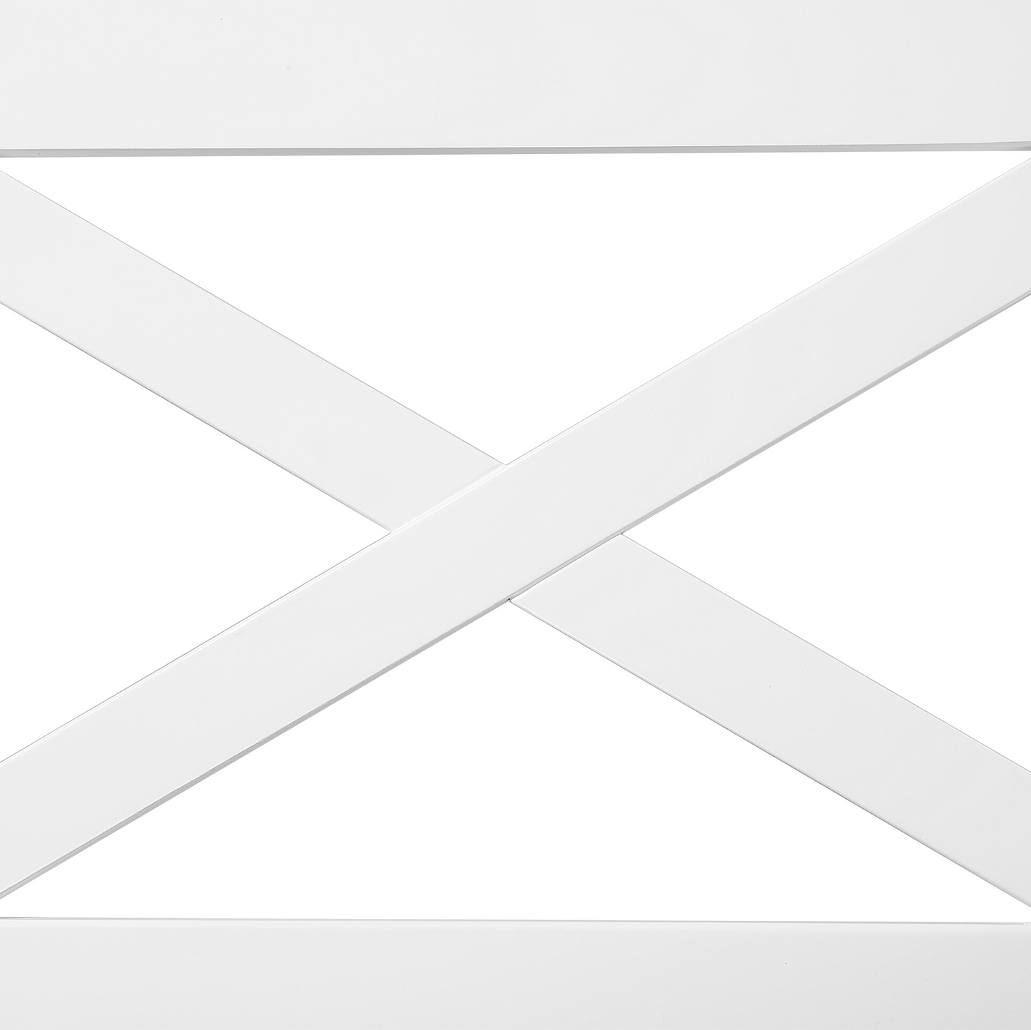 Gartentisch Massivholz Weiss BALTIC