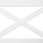 Gartentisch Massivholz Weiss BALTIC