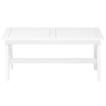 Gartentisch Massivholz Weiss BALTIC