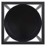 Blumentopf mit Beinen IDRA Metall 15 cm Schwarz