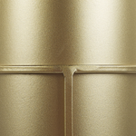 Blumentopf mit Beinen MILEA Metall 16 cm Gold