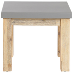 Gartenstuhl 2er Set OSTUNI Beton Grau