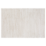 Teppich Baumwolle beige 160 x 230 cm Kurzflor TUNCELI