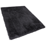 Teppich schwarz 200 x 300 cm Shaggy CIDE
