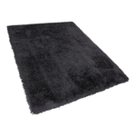 Teppich schwarz 140 x 200 cm Shaggy CIDE