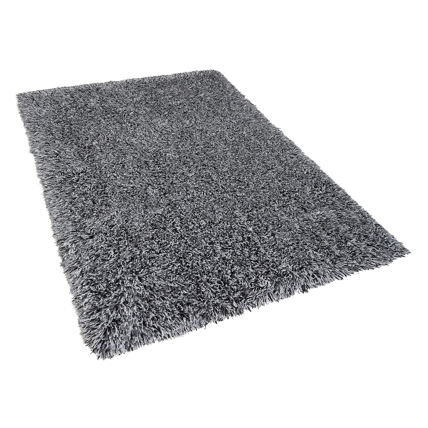 Teppich schwarz-weiss 140 x 200 cm Shaggy CIDE