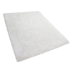 Teppich weiss 140 x 200 cm Shaggy CIDE