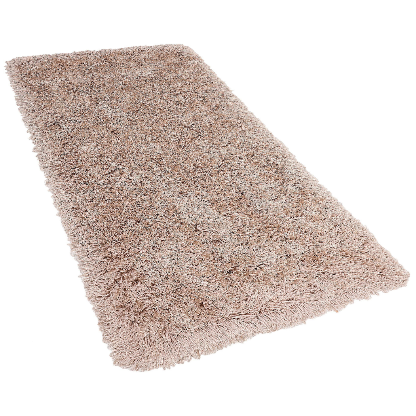 Teppich beige 80 x 150 cm Shaggy CIDE