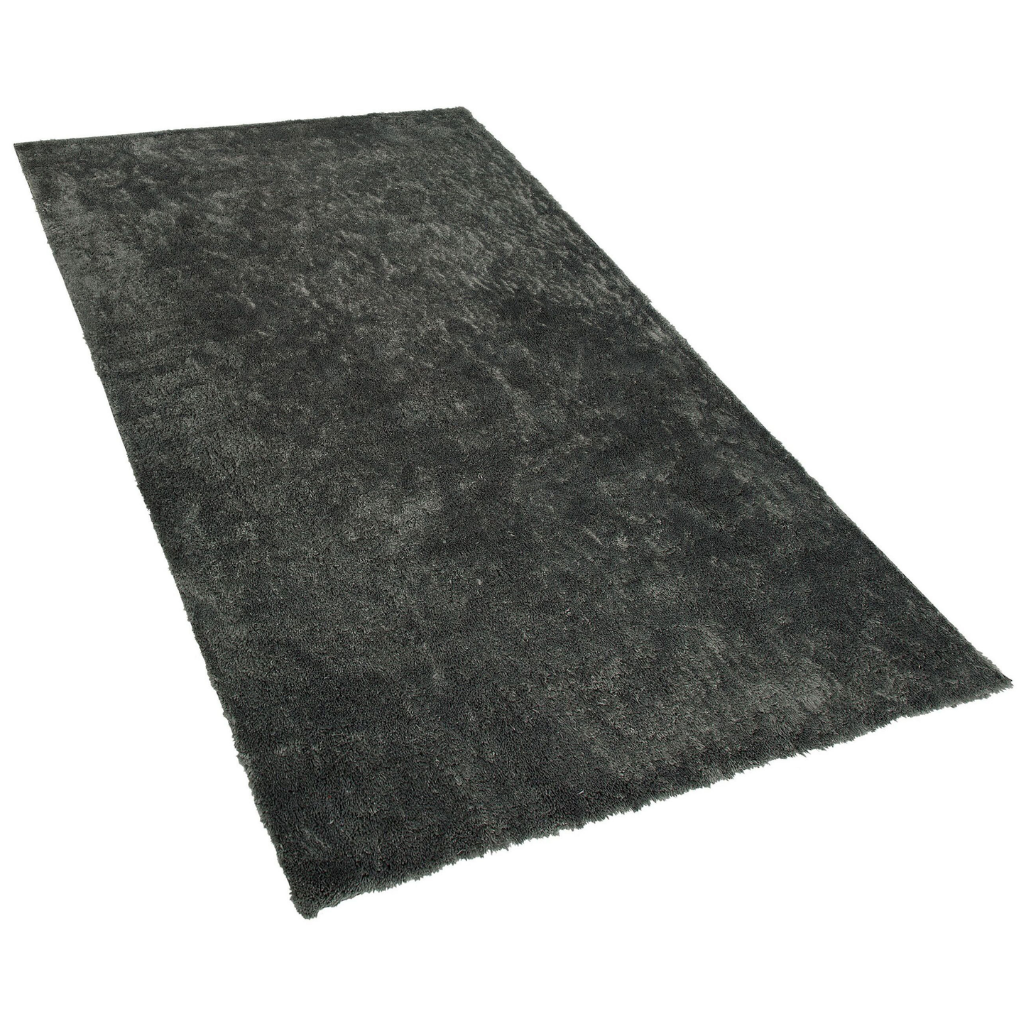 Teppich dunkelgrau 80 x 150 cm Shaggy EVREN