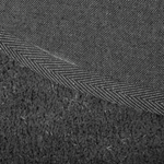 Teppich dunkelgrau 80 x 150 cm Shaggy DEMRE