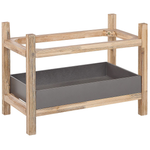 Regal OLIENA Beton 74 cm 40 cm Grau