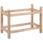 Regal OLIENA Beton 74 cm 40 cm Grau