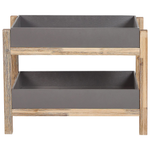 Regal OLIENA Beton 74 cm 40 cm Grau