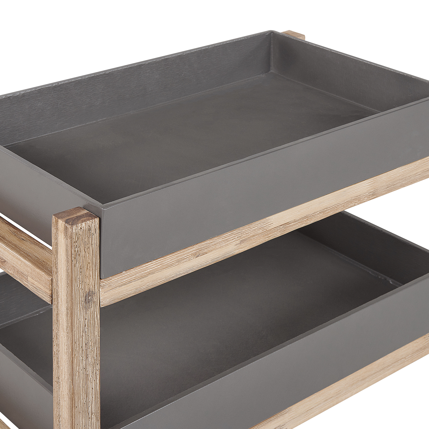 Regal OLIENA Beton 74 cm 40 cm Grau