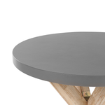 Gartentisch OLBIA 90 cm 90 cm Beton Grau