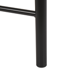Bett mit Lattenrost Metall ANTLIA 180 x 200 cm Schwarz