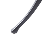 Gartenmöbel Set 4-Sitzer ANCONA inkl. Kissen Metall Schwarz