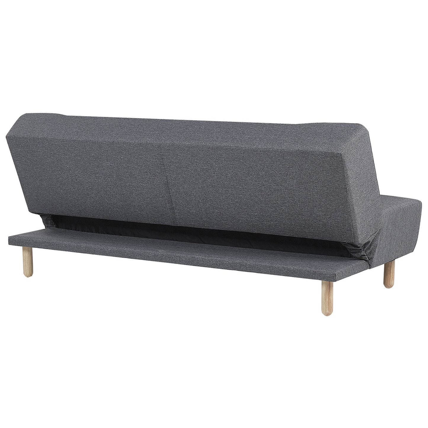 3-Sitzer Schlafsofa dunkelgrau ALSTEN